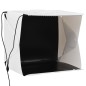 vidaXL Light Box per Studio Foto a LED 40x34x37 cm in Plastica Bianco vidaXL Light Box per Studio Foto a LED 40x34x37 cm in Plastica Bianco