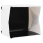 vidaXL Light Box per Studio Foto a LED 40x34x37 cm in Plastica Bianco vidaXL Light Box per Studio Foto a LED 40x34x37 cm in Plastica Bianco