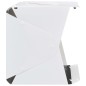 vidaXL Light Box per Studio Foto a LED 40x34x37 cm in Plastica Bianco vidaXL Light Box per Studio Foto a LED 40x34x37 cm in Plastica Bianco