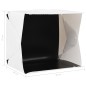 vidaXL Light Box per Studio Foto a LED 40x34x37 cm in Plastica Bianco vidaXL Light Box per Studio Foto a LED 40x34x37 cm in Plastica Bianco