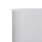 vidaXL Paravento a 6 Pannelli in Tessuto 800x160 cm Bianco Sabbia vidaXL Paravento a 6 Pannelli in Tessuto 800x160 cm Bianco Sabbia