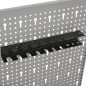 vidaXL Pannelli per Utensili a Parete 3 pz 40x58 cm Acciaio