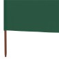 vidaXL Paravento a 6 Pannelli in Tessuto 800x120 cm Verde vidaXL Paravento a 6 Pannelli in Tessuto 800x120 cm Verde