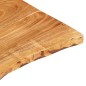 vidaXL Piano per Vanità Bagno in Massello di Acacia 80x52x2,5 cm vidaXL Piano per Vanità Bagno in Massello di Acacia 80x52x2,5 cm