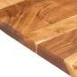 vidaXL Piano per Vanità Bagno in Massello di Acacia 80x52x3,8 cm vidaXL Piano per Vanità Bagno in Massello di Acacia 80x52x3,8 cm