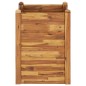vidaXL Letto Rialzato da Giardino 60x60x44 cm in Legno Massello d'Acacia vidaXL Letto Rialzato da Giardino 60x60x44 cm in Legno Massello d'Acacia