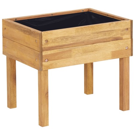 vidaXL Fioriera Rialzata 50x40x45 cm in Massello di Acacia 