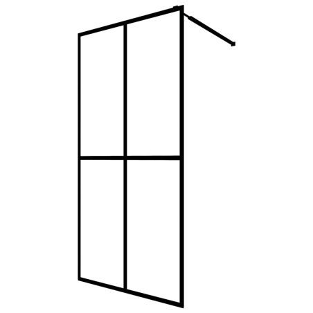 vidaXL Cabina Doccia con Schermo in Vetro Temperato Glassato 100x195cm
