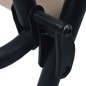 vidaXL Sedie da Giardino Pieghevoli 2 pz in Textilene Crema vidaXL Sedie da Giardino Pieghevoli 2 pz in Textilene Crema