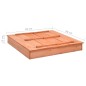 vidaXL Sabbiera in Legno di Abete 95x90x15 cm vidaXL Sabbiera in Legno di Abete 95x90x15 cm