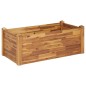 vidaXL Letto Rialzato da Giardino 110x60x44 cm Legno Massello d'Acacia vidaXL Letto Rialzato da Giardino 110x60x44 cm Legno Massello d'Acacia