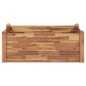 vidaXL Letto Rialzato da Giardino 110x60x44 cm Legno Massello d'Acacia vidaXL Letto Rialzato da Giardino 110x60x44 cm Legno Massello d'Acacia
