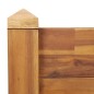 vidaXL Letto Rialzato da Giardino 110x60x44 cm Legno Massello d'Acacia vidaXL Letto Rialzato da Giardino 110x60x44 cm Legno Massello d'Acacia
