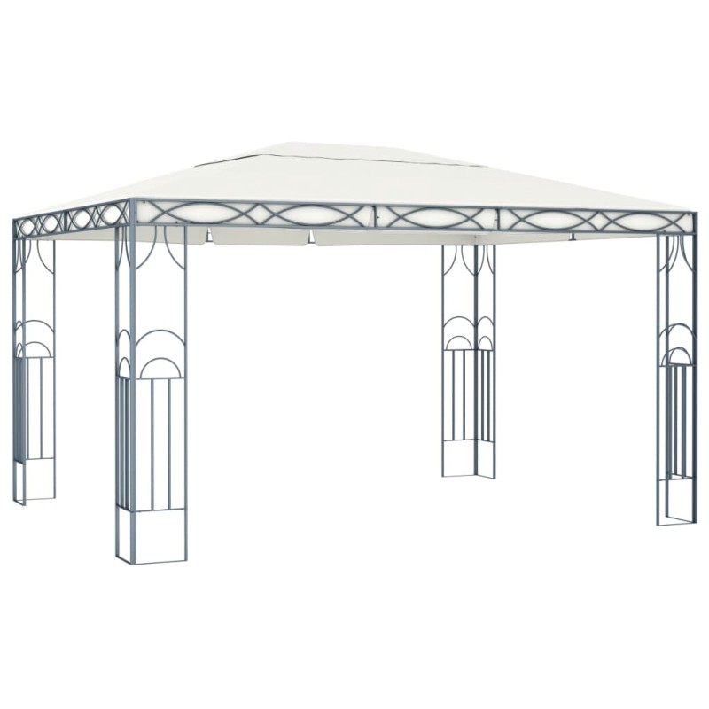 vidaXL Gazebo 400x300 cm Crema vidaXL Gazebo 400x300 cm Crema