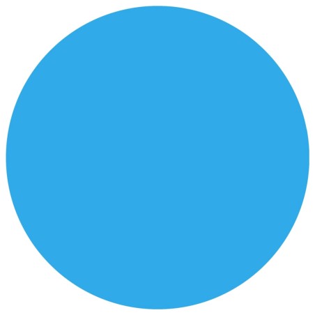 vidaXL Copertura per Piscina Blu 210 cm in PE
