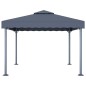 vidaXL Gazebo 300x300 cm Antracite Alluminio vidaXL Gazebo 300x300 cm Antracite Alluminio