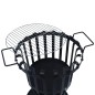 vidaXL Braciere da Giardino con Griglia Barbecue in Acciaio 47,5 cm vidaXL Braciere da Giardino con Griglia Barbecue in Acciaio 47,5 cm