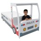 vidaXL Letto Bimbo Auto Polizia con Materasso 90x200 cm 7 Zone H3 vidaXL Letto Bimbo Auto Polizia con Materasso 90x200 cm 7 Zone H3