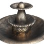 vidaXL Vasca da Bagno per Uccelli con Fontana Bronzo 50x91 cm Plastica vidaXL Vasca da Bagno per Uccelli con Fontana Bronzo 50x91 cm Plastica