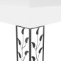 vidaXL Gazebo con Tetto Doppio 3x4 m Bianco vidaXL Gazebo con Tetto Doppio 3x4 m Bianco