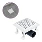 vidaXL Scarico Doccia 15x15 cm in Acciaio Inossidabile vidaXL Scarico Doccia 15x15 cm in Acciaio Inossidabile