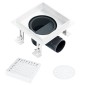 vidaXL Scarico Doccia 15x15 cm in Acciaio Inossidabile vidaXL Scarico Doccia 15x15 cm in Acciaio Inossidabile