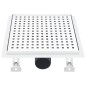 vidaXL Scarico Doccia 23x23 cm in Acciaio Inossidabile vidaXL Scarico Doccia 23x23 cm in Acciaio Inossidabile