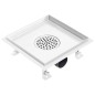 vidaXL Scarico Doccia 23x23 cm in Acciaio Inossidabile vidaXL Scarico Doccia 23x23 cm in Acciaio Inossidabile