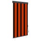 vidaXL Tenda a Rullo per Esterni 80x250 cm Bianca e Marrone vidaXL Tenda a Rullo per Esterni 80x250 cm Bianca e Marrone
