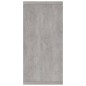 vidaXL Credenza Grigio Cemento 88x30x65 cm in Truciolato vidaXL Credenza Grigio Cemento 88x30x65 cm in Truciolato