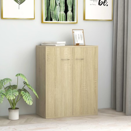 vidaXL Credenza Rovere Sonoma 60x30x75 cm in Truciolato