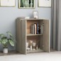 vidaXL Credenza Rovere Sonoma 60x30x75 cm in Truciolato vidaXL Credenza Rovere Sonoma 60x30x75 cm in Truciolato