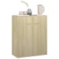 vidaXL Credenza Rovere Sonoma 60x30x75 cm in Truciolato vidaXL Credenza Rovere Sonoma 60x30x75 cm in Truciolato