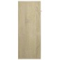 vidaXL Credenza Rovere Sonoma 60x30x75 cm in Truciolato vidaXL Credenza Rovere Sonoma 60x30x75 cm in Truciolato