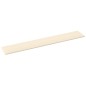 Pannelli Murali 12 pz Crema 90x15 cm Velluto 1,62 m² Pannelli Murali 12 pz Crema 90x15 cm Velluto 1,62 m²
