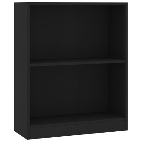 vidaXL Libreria Nera 60x24x74,5 cm in Legno Multistrato