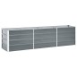 vidaXL Letto Rialzato in Acciaio Zincato 240x40x45 cm Grigio vidaXL Letto Rialzato in Acciaio Zincato 240x40x45 cm Grigio
