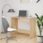 vidaXL Scrivania Rovere Sonoma 100x50x76 cm in Truciolato