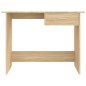 vidaXL Scrivania Rovere Sonoma 100x50x76 cm in Truciolato