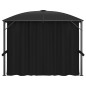 vidaXL Gazebo con Tende 300x300x265 cm Antracite vidaXL Gazebo con Tende 300x300x265 cm Antracite