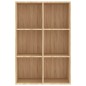 vidaXL Libreria/Credenza Rovere Sonoma 66x30x97,8 cm in Truciolato