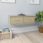 vidaXL Scaffale Cassetti a Muro Rovere Sonoma 60x26x18,5 cm Truciolato vidaXL Scaffale Cassetti a Muro Rovere Sonoma 60x26x18,5 cm Truciolato