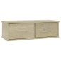 vidaXL Scaffale Cassetti a Muro Rovere Sonoma 60x26x18,5 cm Truciolato vidaXL Scaffale Cassetti a Muro Rovere Sonoma 60x26x18,5 cm Truciolato