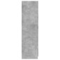 vidaXL Armadio Grigio Cemento 80x52x180 cm in Truciolato vidaXL Armadio Grigio Cemento 80x52x180 cm in Truciolato