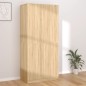 vidaXL Armadio Rovere Sonoma 90x52x200 cm in Truciolato vidaXL Armadio Rovere Sonoma 90x52x200 cm in Truciolato