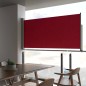 vidaXL Tenda Laterale Retrattile per Patio 120x300 cm Rossa vidaXL Tenda Laterale Retrattile per Patio 120x300 cm Rossa