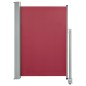 vidaXL Tenda Laterale Retrattile per Patio 120x300 cm Rossa vidaXL Tenda Laterale Retrattile per Patio 120x300 cm Rossa