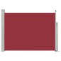 vidaXL Tenda Laterale Retrattile per Patio 100x500 cm Rosso vidaXL Tenda Laterale Retrattile per Patio 100x500 cm Rosso