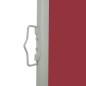 vidaXL Tenda Laterale Retrattile per Patio 100x500 cm Rosso vidaXL Tenda Laterale Retrattile per Patio 100x500 cm Rosso