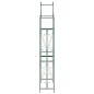 vidaXL Arco da Giardino Verde Scuro 120x38x258 cm in Ferro vidaXL Arco da Giardino Verde Scuro 120x38x258 cm in Ferro